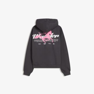 sudadera capucha print